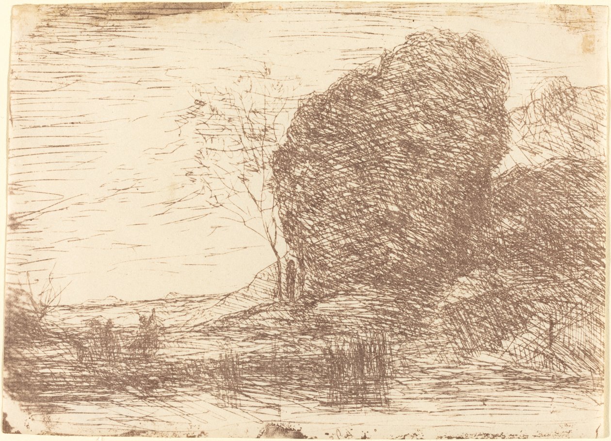 Fiesta de Pan, 1860 de Jean Baptiste Camille Corot