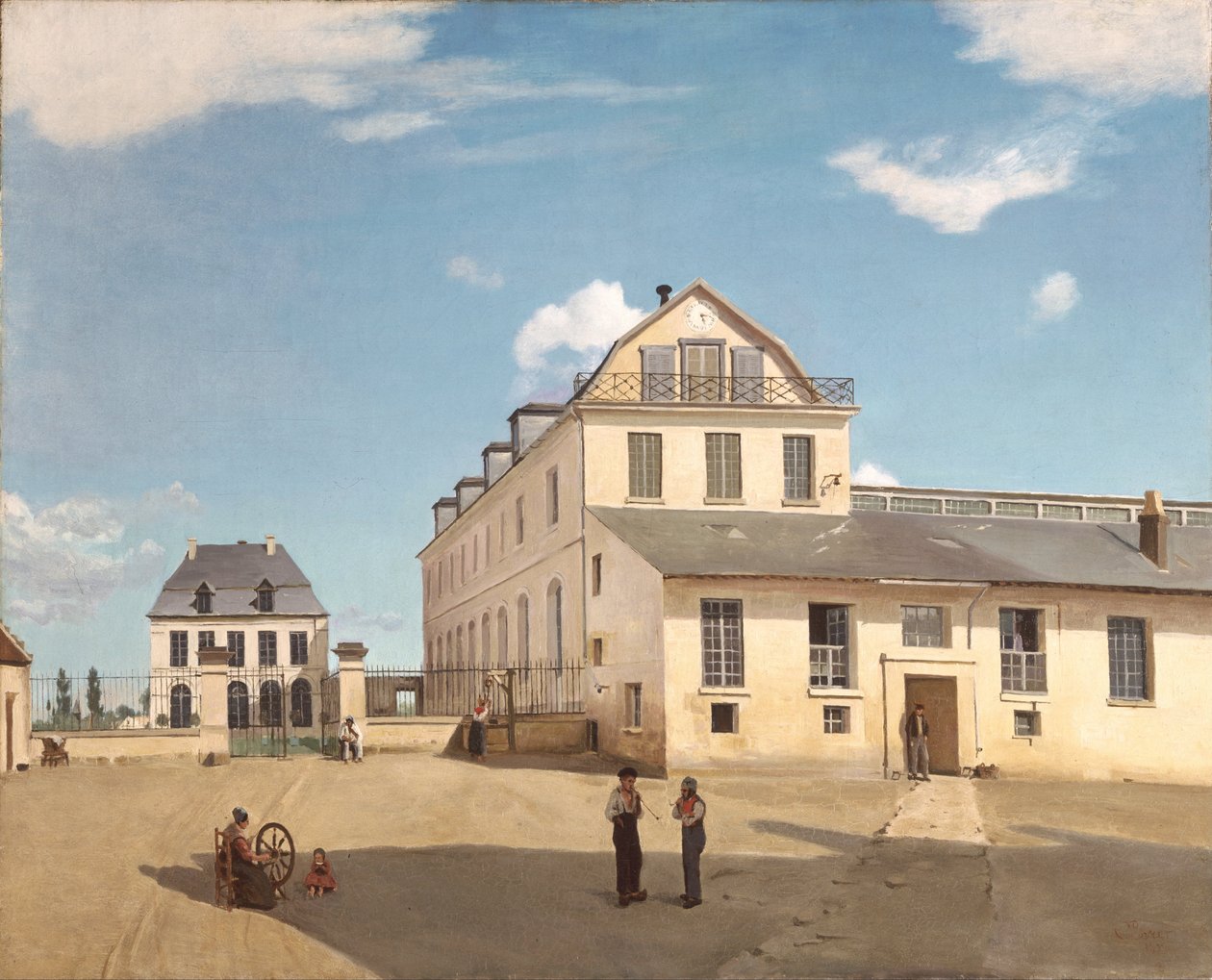 Casa y fábrica de Monsieur Henry de Jean Baptiste Camille Corot