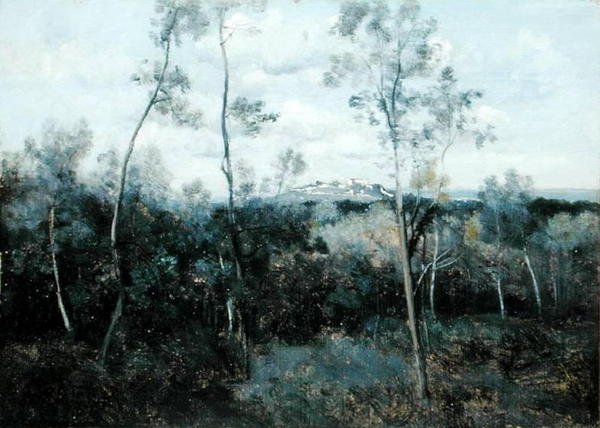 Le Mont Valerian de Jean Baptiste Camille Corot