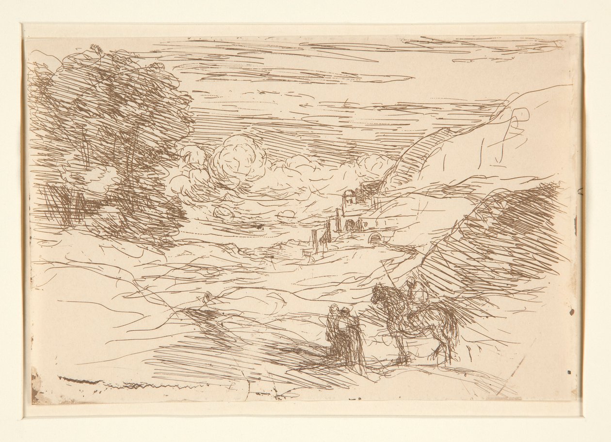 Les Paladins (Los caballeros errantes) de Jean Baptiste Camille Corot