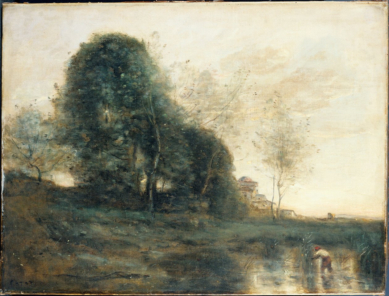 Memoria de Italia, c.1868-70 de Jean Baptiste Camille Corot