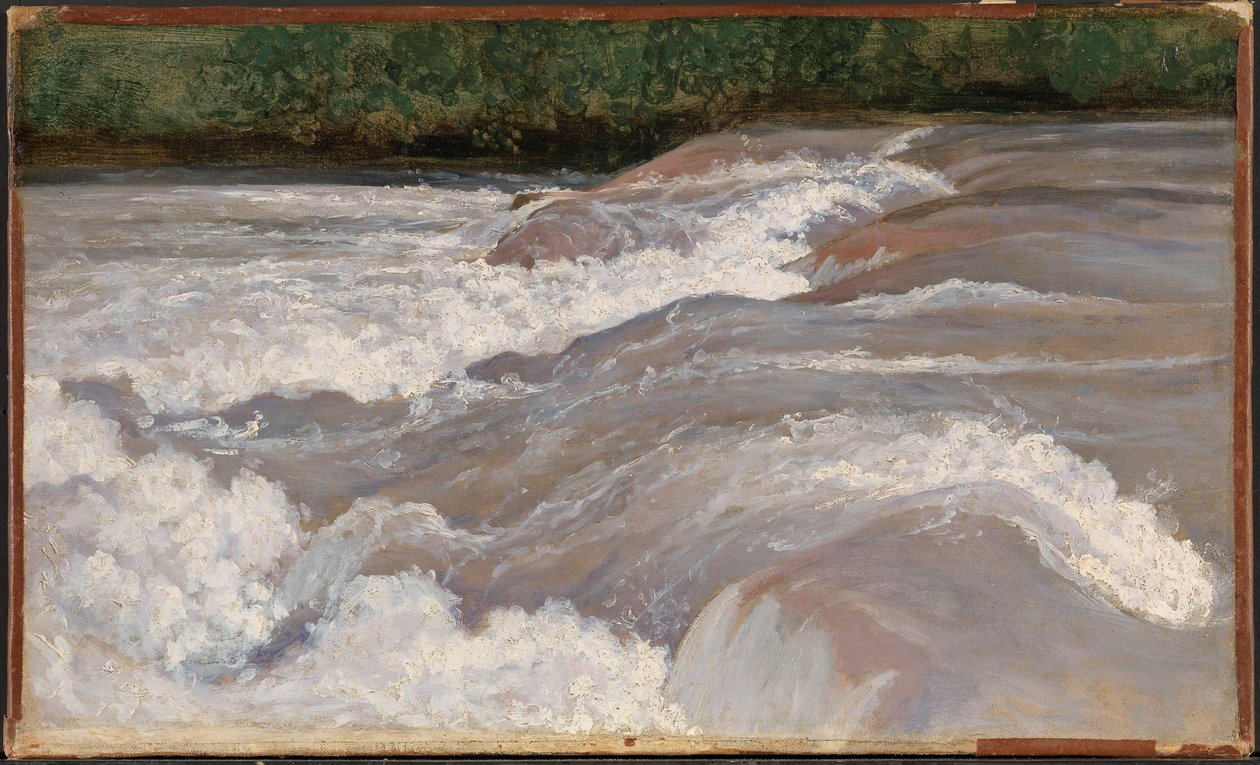 Norwegian Bokmål:  Elvestryk, Velino El Velino Sobre la Cascada de Terni de Jean Baptiste Camille Corot
