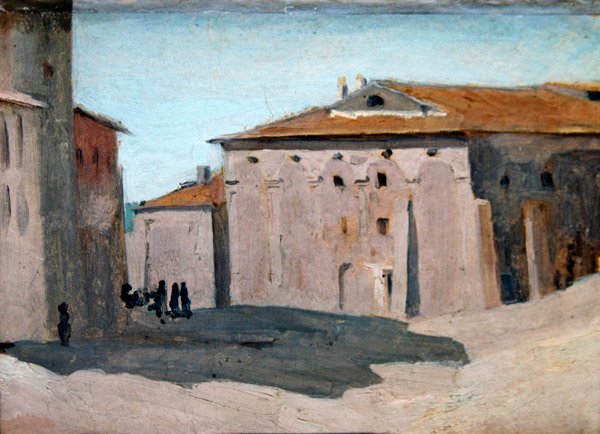 Plaza Amarino de Jean Baptiste Camille Corot