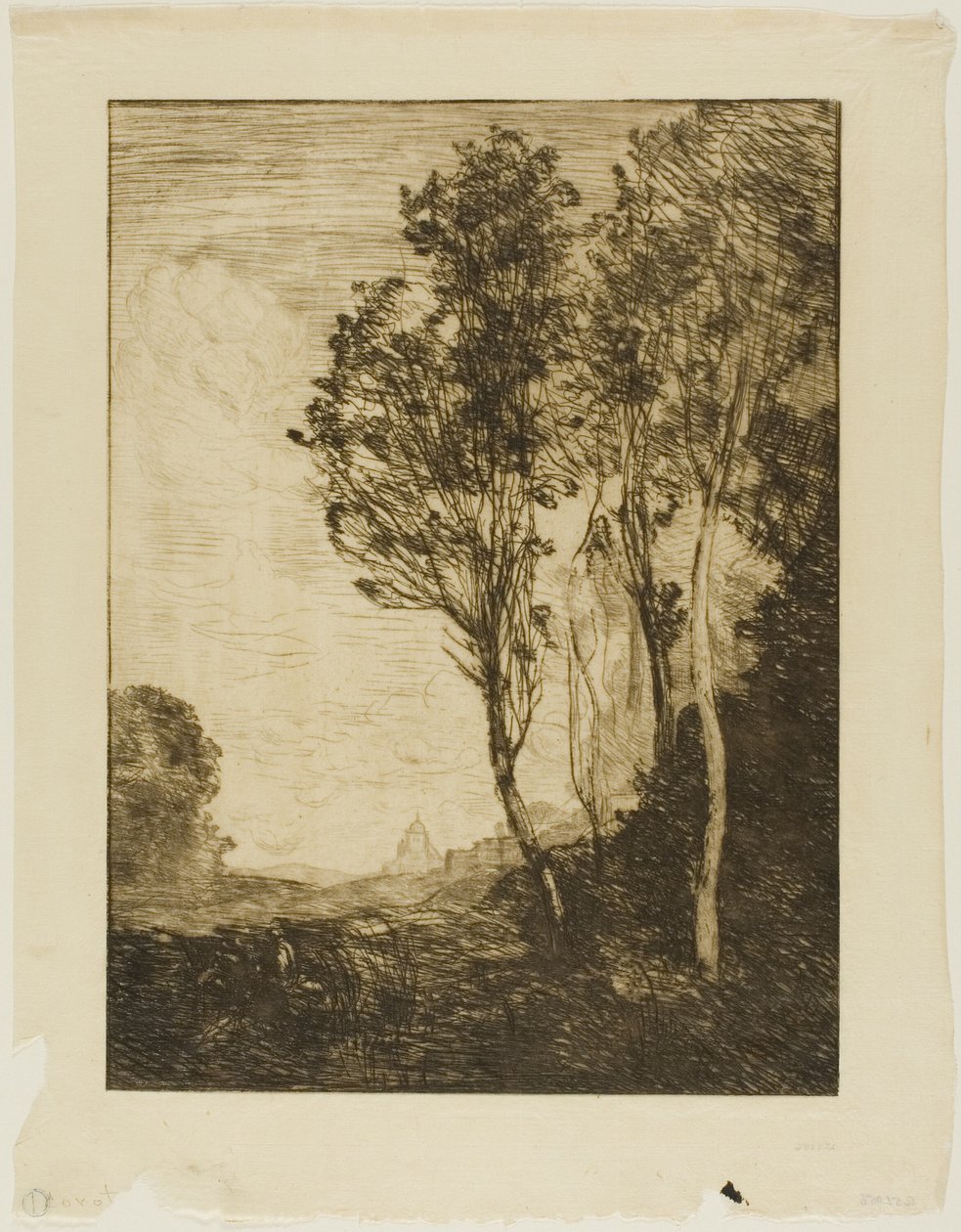 Recuerdo de Italia de Jean Baptiste Camille Corot