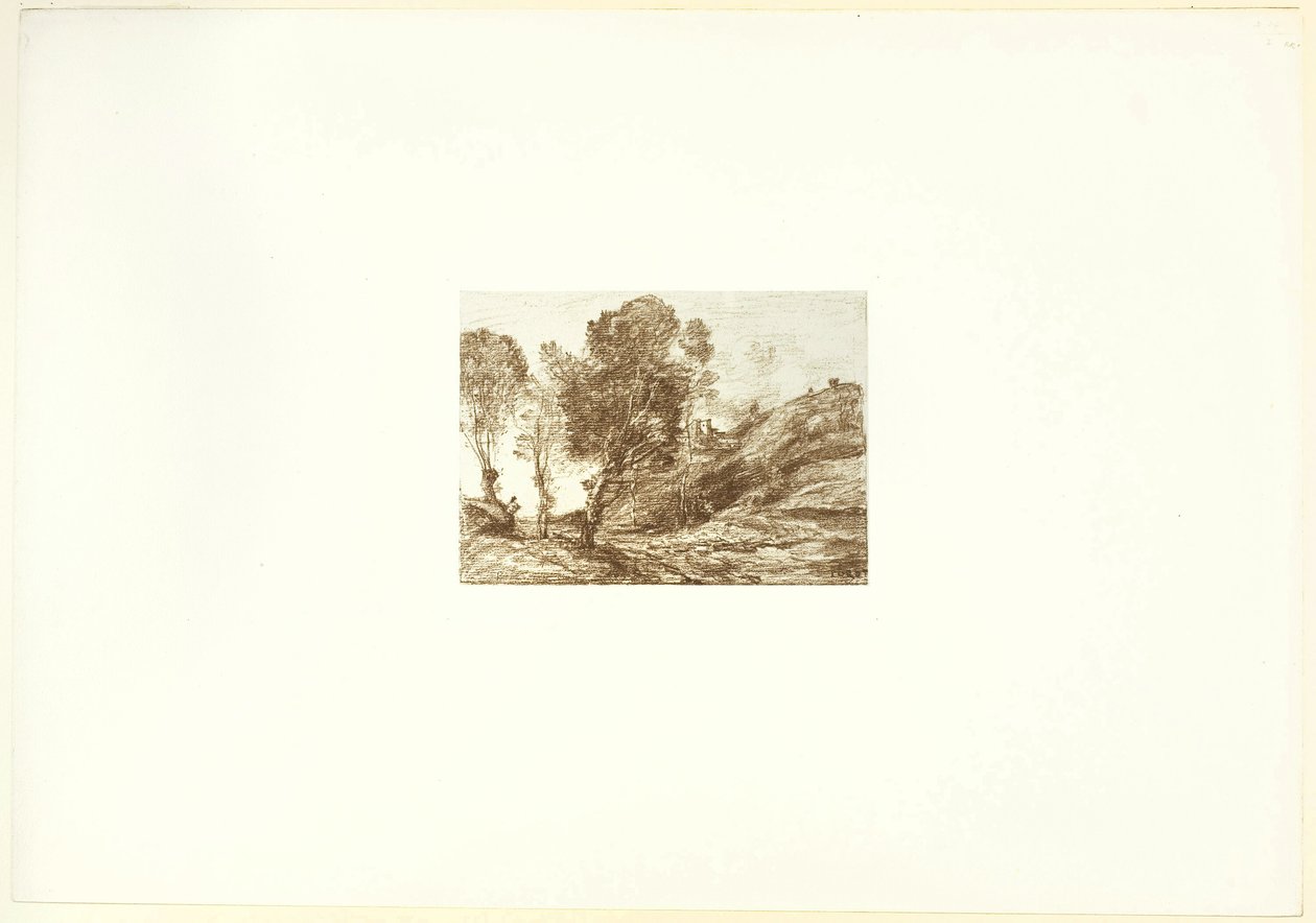 Recuerdo de Italia de Jean Baptiste Camille Corot