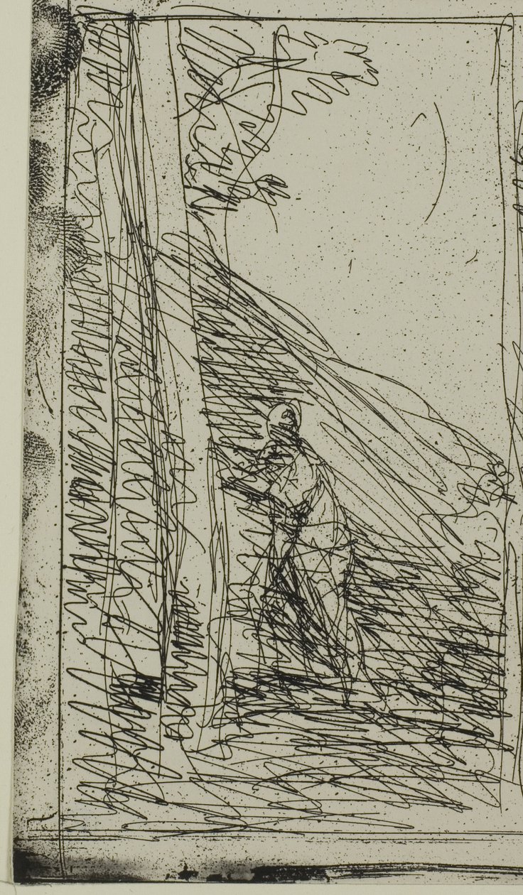 Garabato de Jean Baptiste Camille Corot