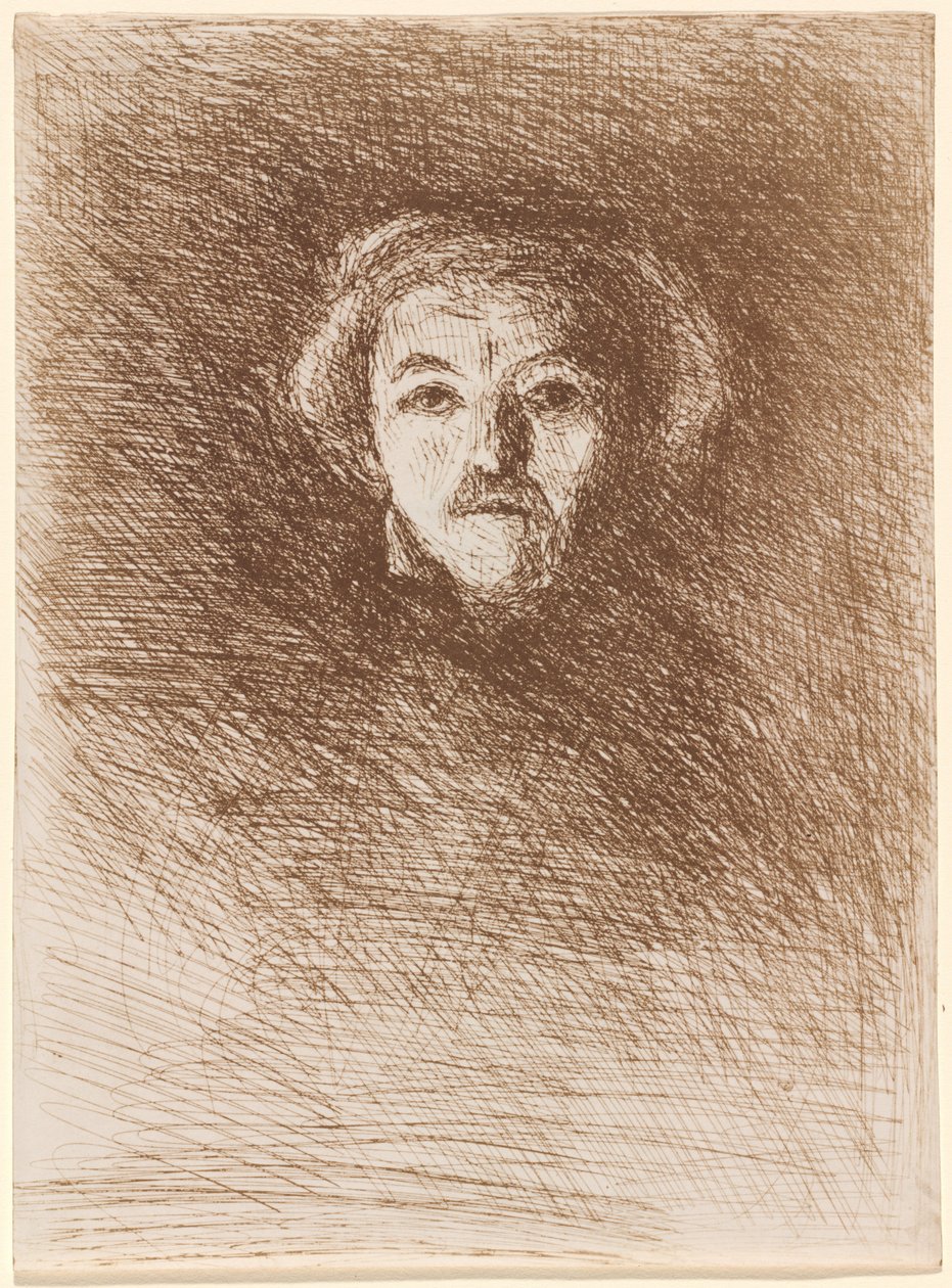 Autorretrato Corot por él mismo, 1858 de Jean Baptiste Camille Corot