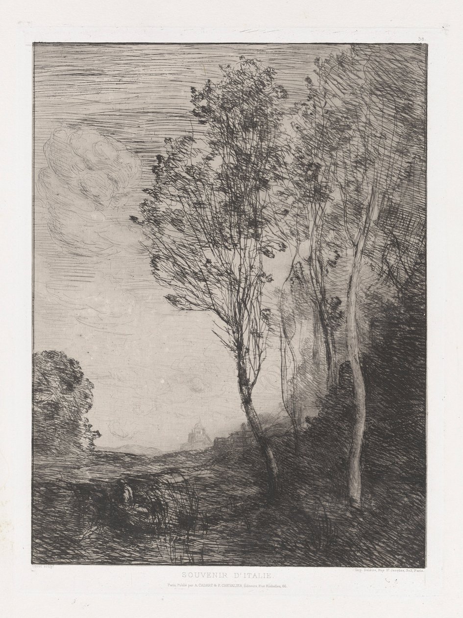 memoria de de Jean Baptiste Camille Corot