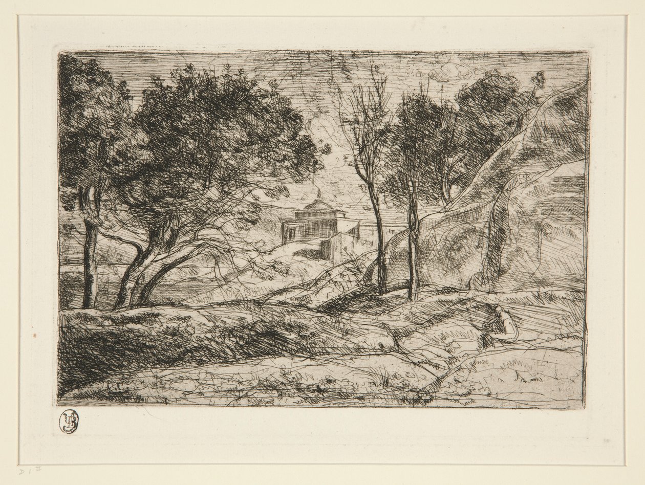 Souvenir de Toscane (Memoria de la Toscana) de Jean Baptiste Camille Corot