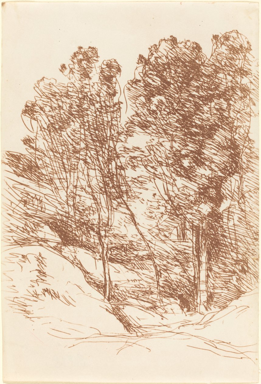 Recuerdo del Valle de la Sole de Jean Baptiste Camille Corot