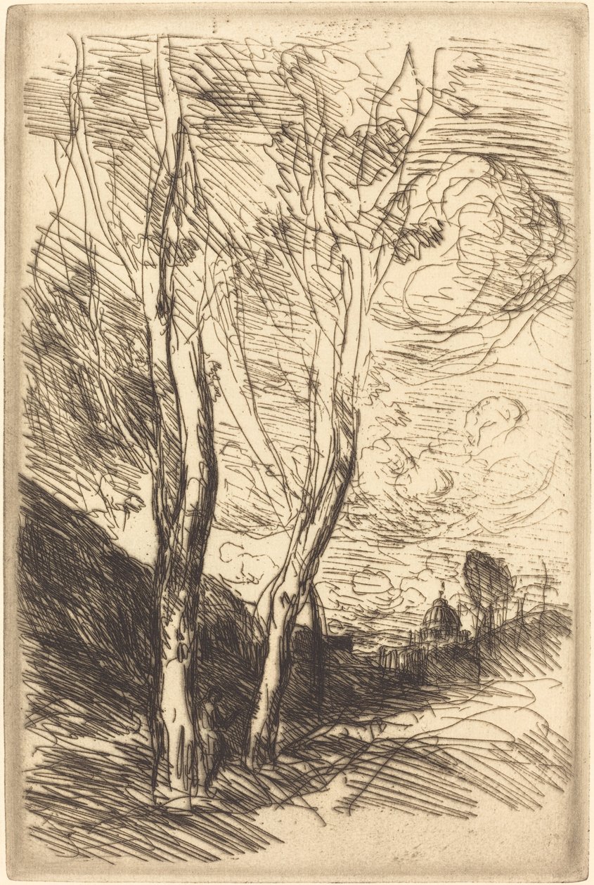 La Catedral de Florencia Le Dome florentin, c. 1869-1870 de Jean Baptiste Camille Corot