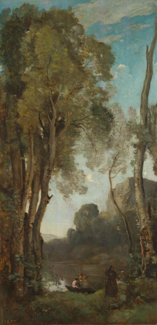 Los cuatro momentos del día (tarde) de Jean Baptiste Camille Corot