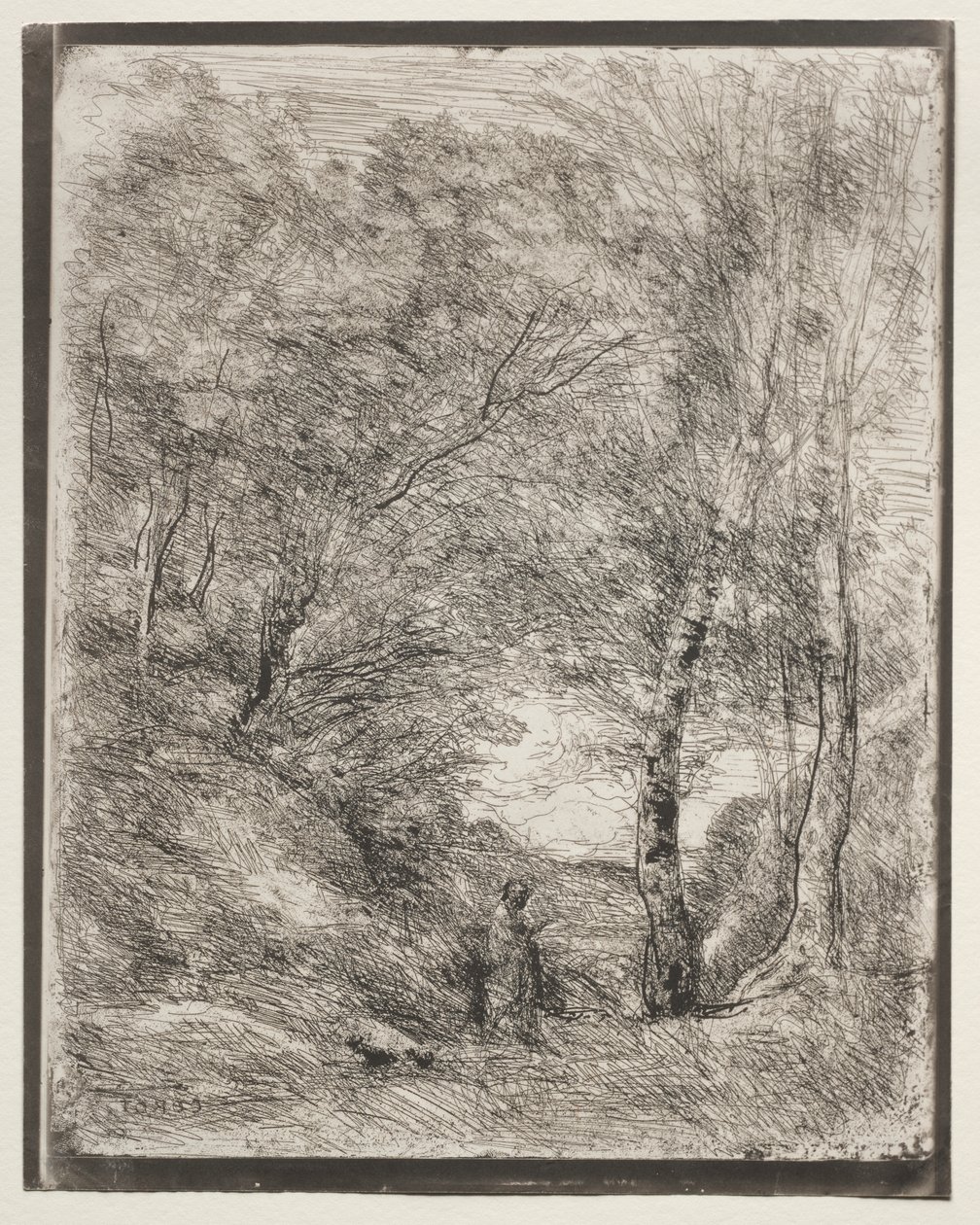 Los jardines de Horacio de Jean Baptiste Camille Corot