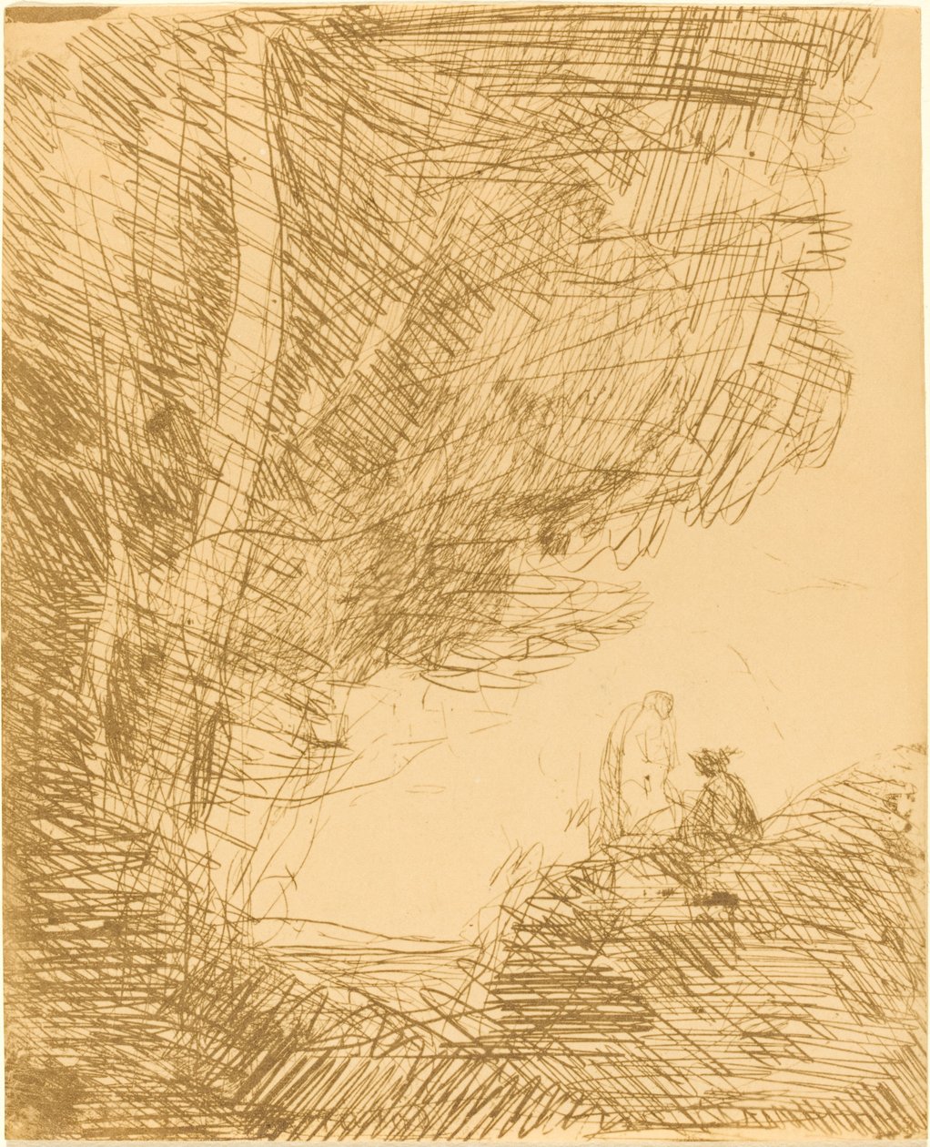 El poeta y su musa Le Poete et la muse, 1871 de Jean Baptiste Camille Corot
