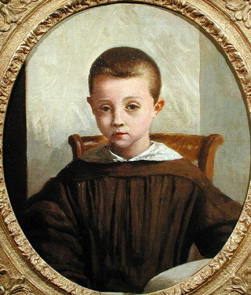 El hijo de M. Edouard Delalain, c.1845-50 de Jean Baptiste Camille Corot