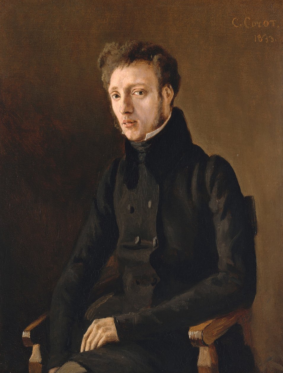 Toussaint Lemaistre 1807-1888, 1833 de Jean Baptiste Camille Corot