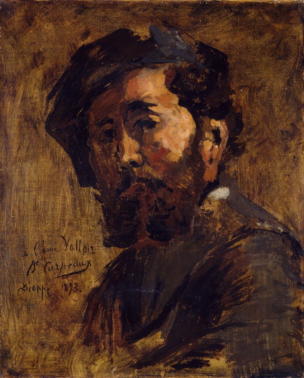 Retrato de Antoine Vollon 1833-1900, 1873 de Jean Baptiste Carpeaux