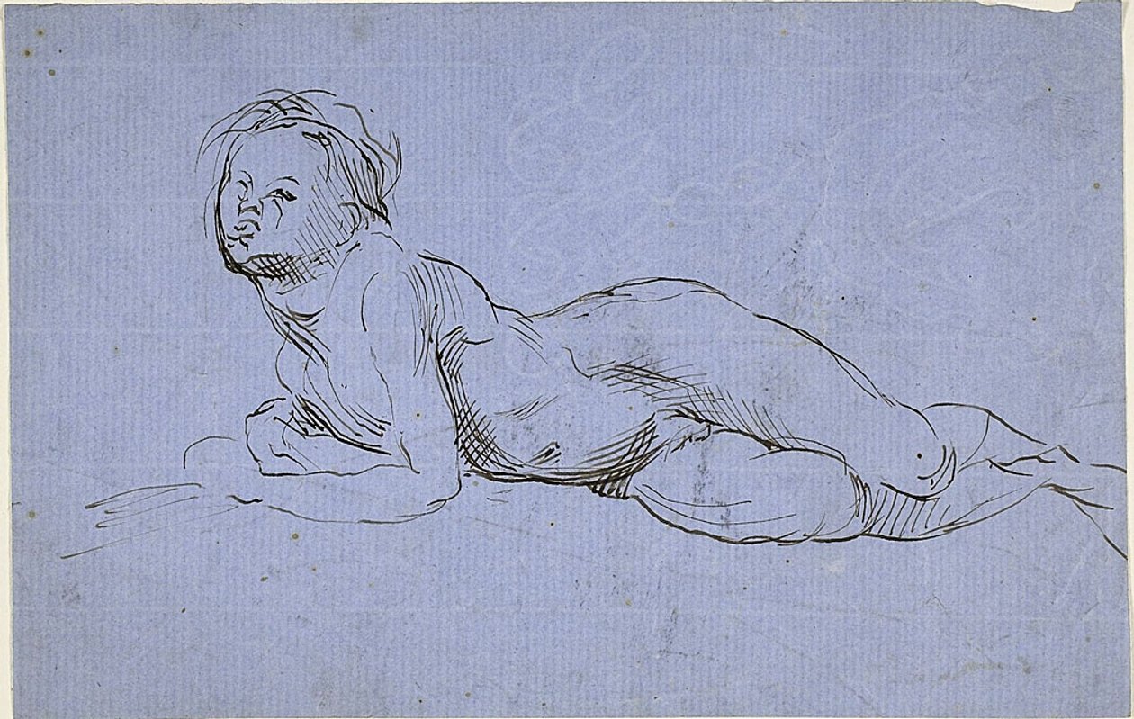Joven reclinado de Jean Baptiste Carpeaux