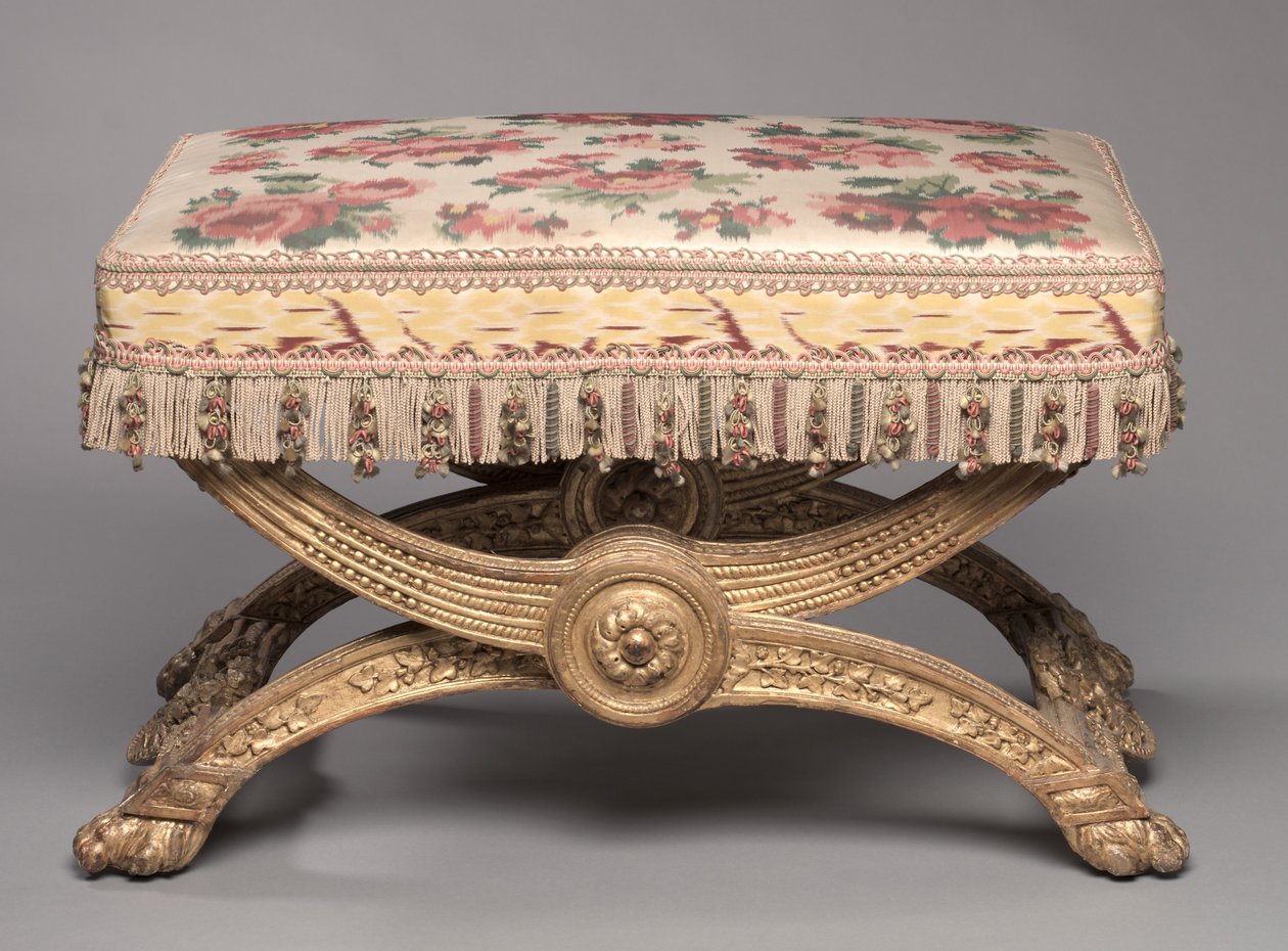 Taburete, 1786-1787 de Jean Baptiste Claude Sene
