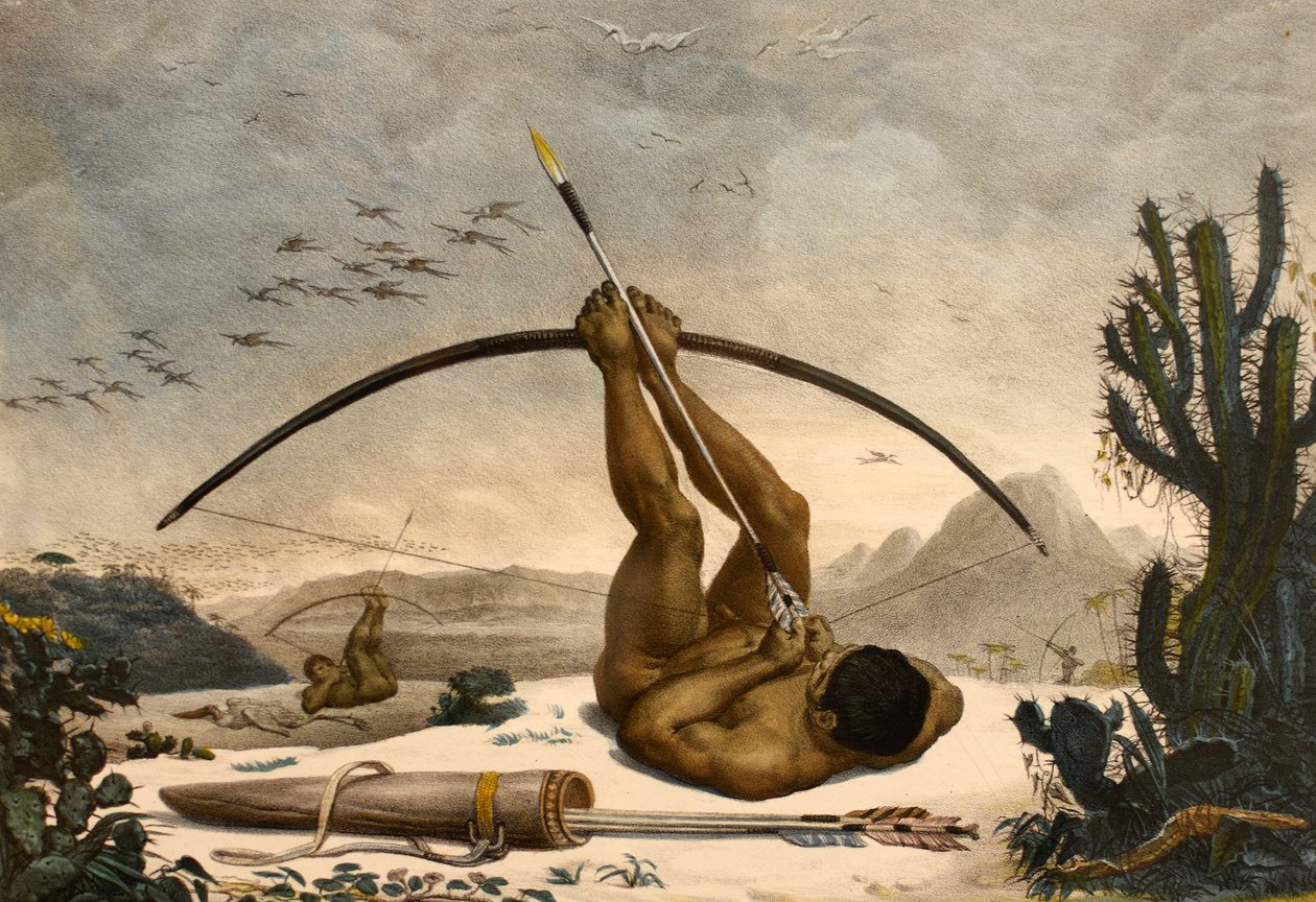 Caboclo de Jean-Baptiste Debret 1834 de Jean Baptiste Debret