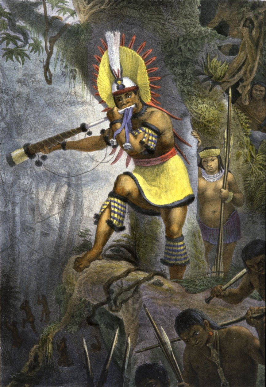 Señal de llamada india en Amazon de Jean Baptiste Debret