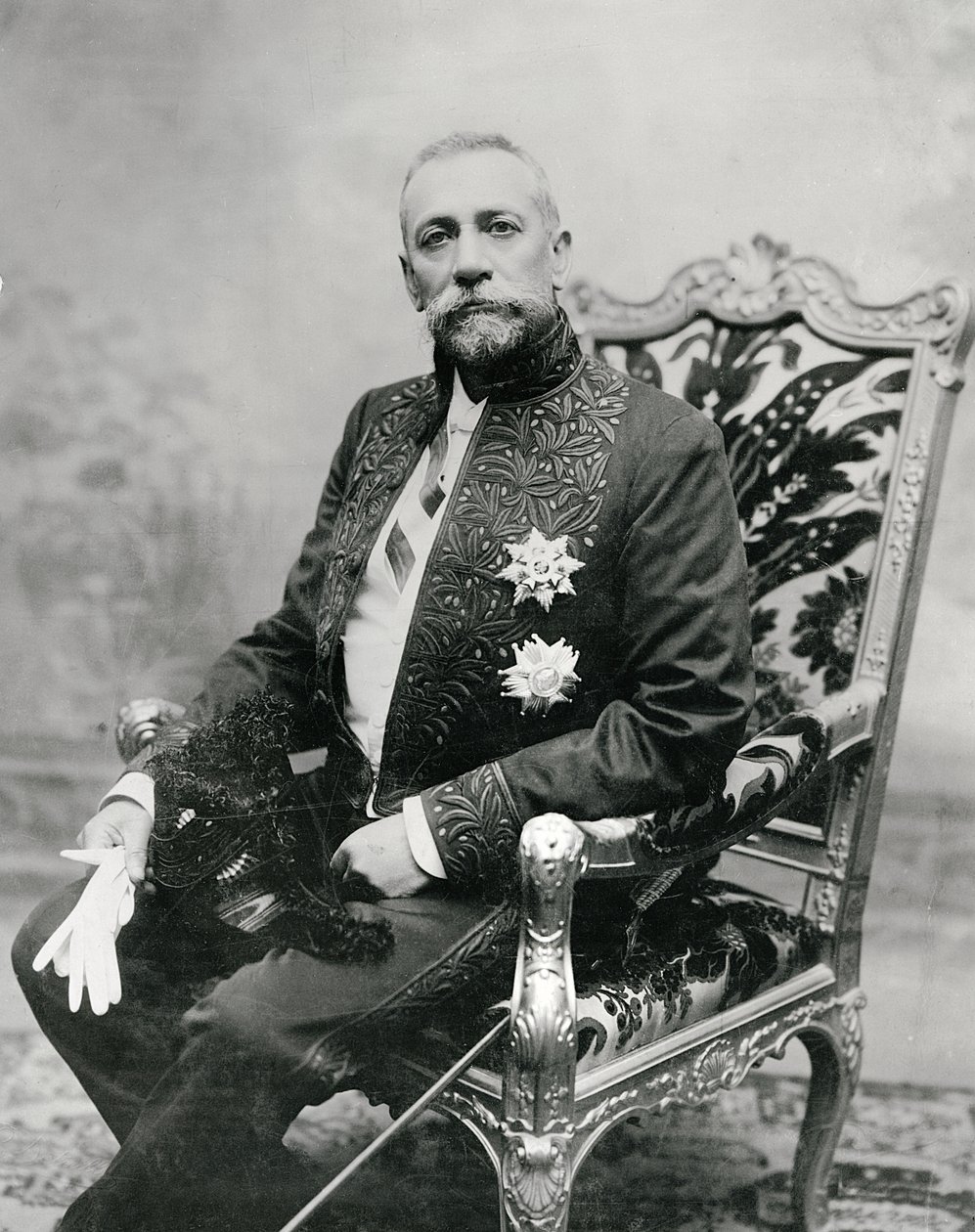 Honoré Charles Grimaldi, Príncipe Alberto de Mónaco de Jean Baptiste Edouard Detaille