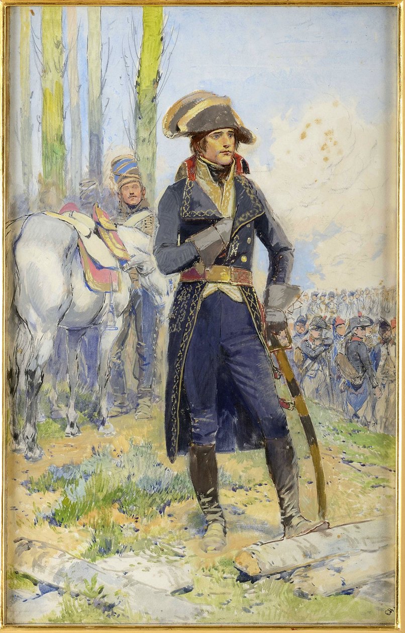 El general Bonaparte durante la campaña de Italia (1796-1797) de Jean Baptiste Edouard Detaille