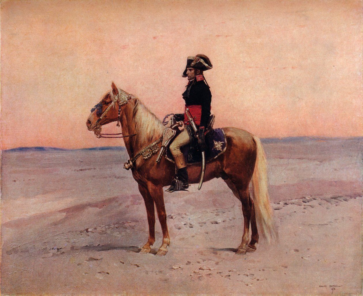 Napoleón en Egipto, siglo XIX de Jean Baptiste Edouard Detaille