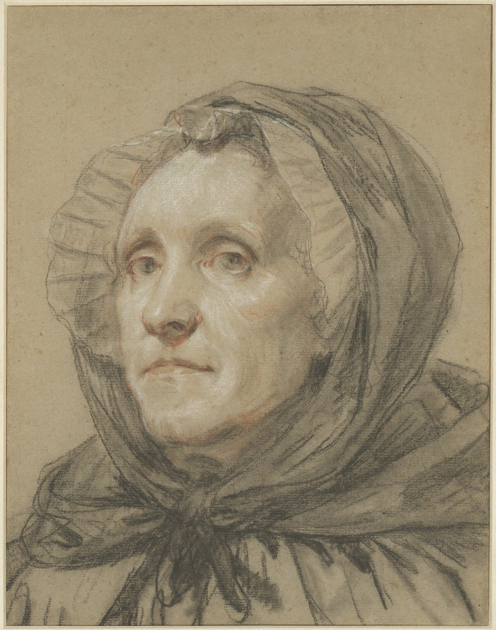Retrato de la madre del artista de Jean Baptiste Greuze