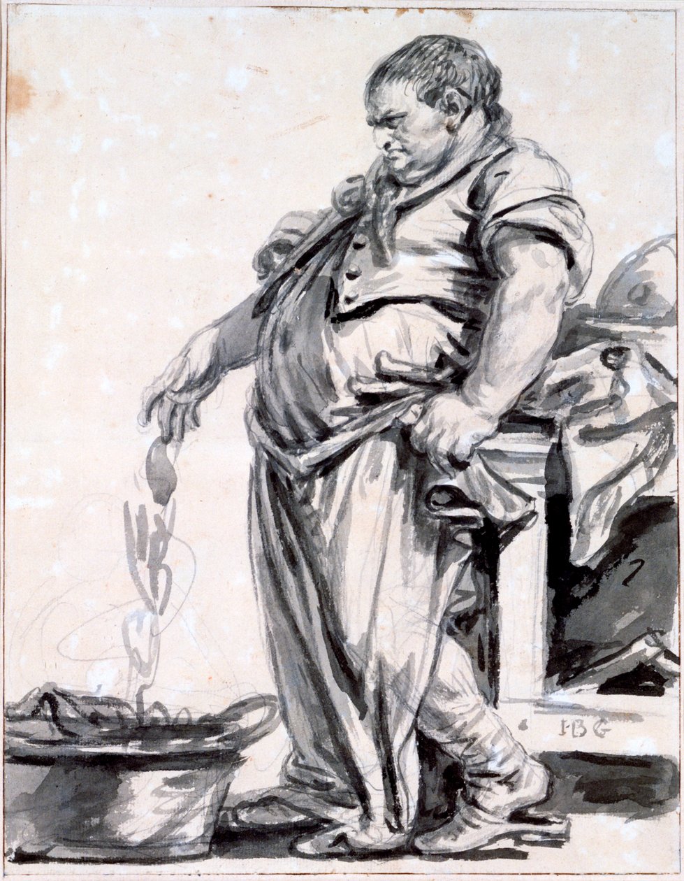 El Carnicero, c1745-1805 de Jean Baptiste Greuze