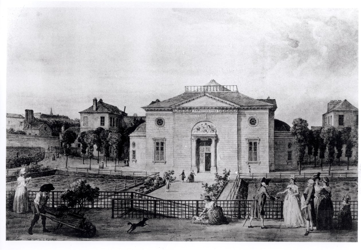El Gran Anfiteatro del Jardin des Plantes en París, en 1794, de 