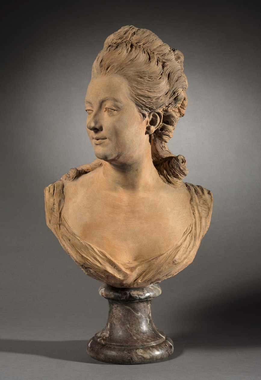 Retrato de Melle de Vandeul, posiblemente 1760 de Jean Baptiste II Lemoyne