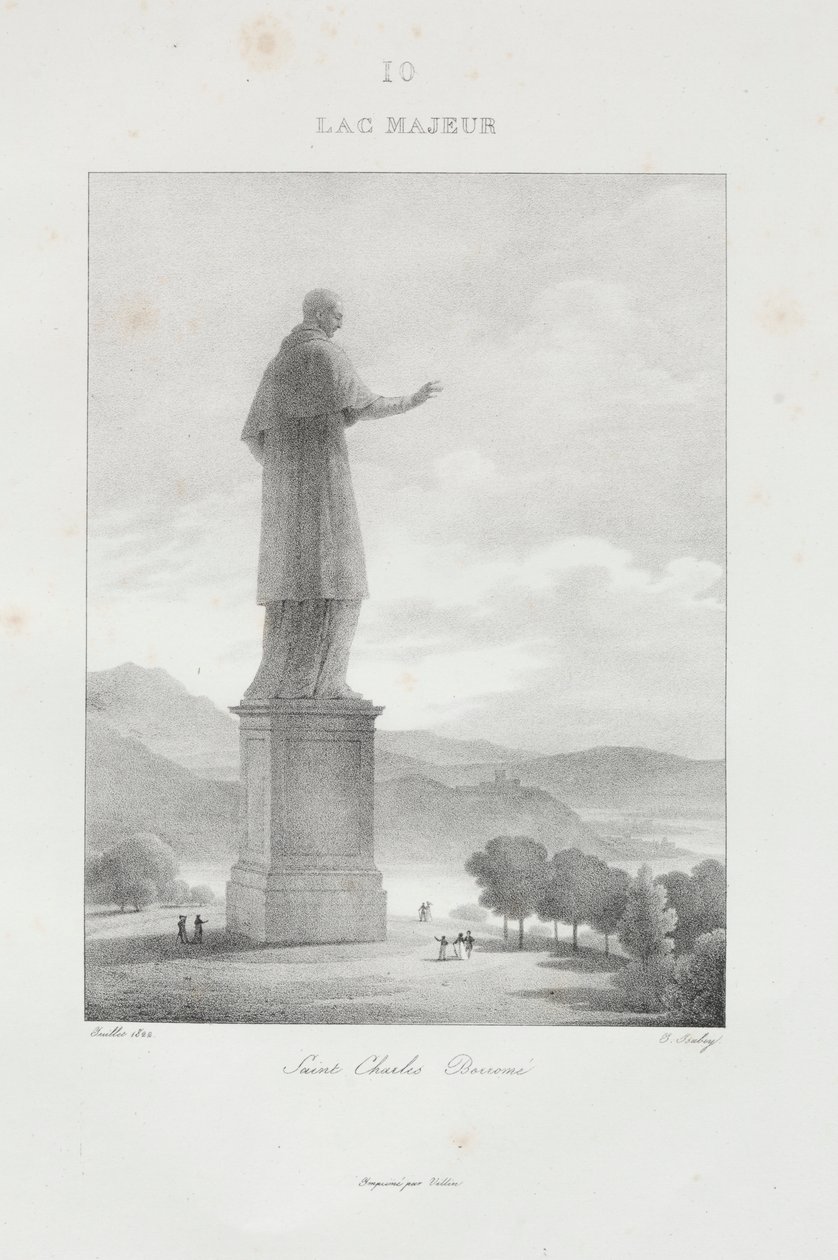 Viaje a Italia en 1822 de Jean Baptiste Isabey