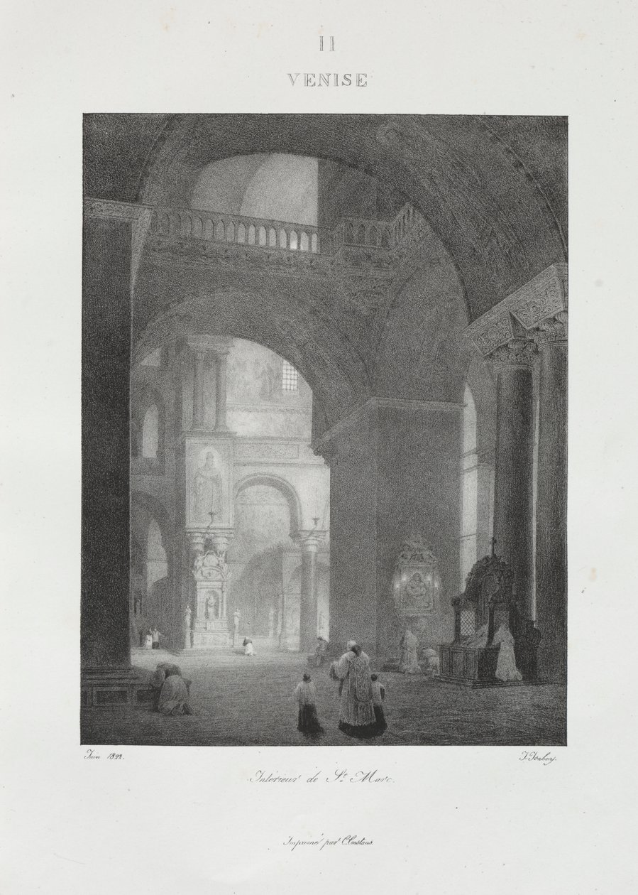 Viaje a Italia en 1822 de Jean Baptiste Isabey