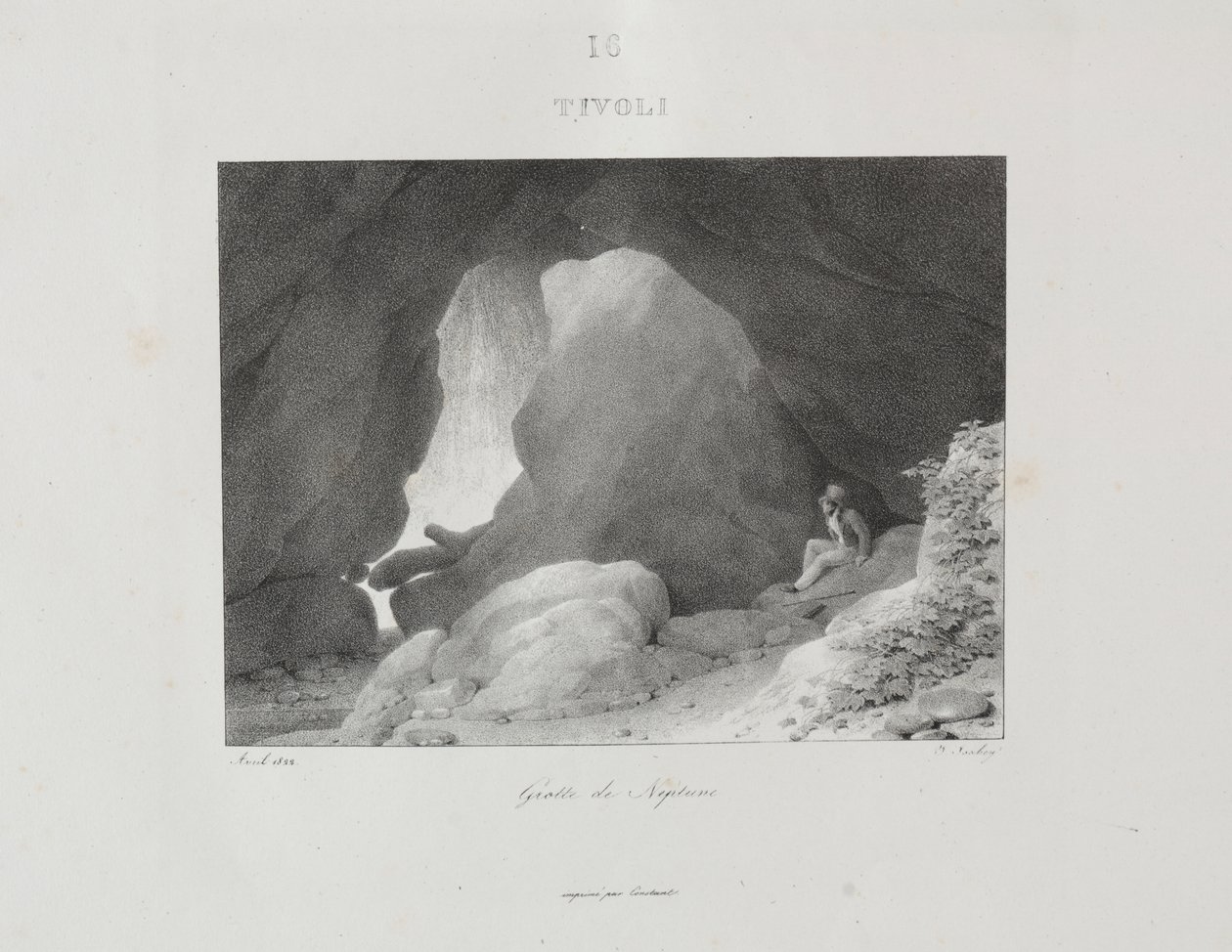 Viaje a Italia en 1822 de Jean-Baptiste Isabey