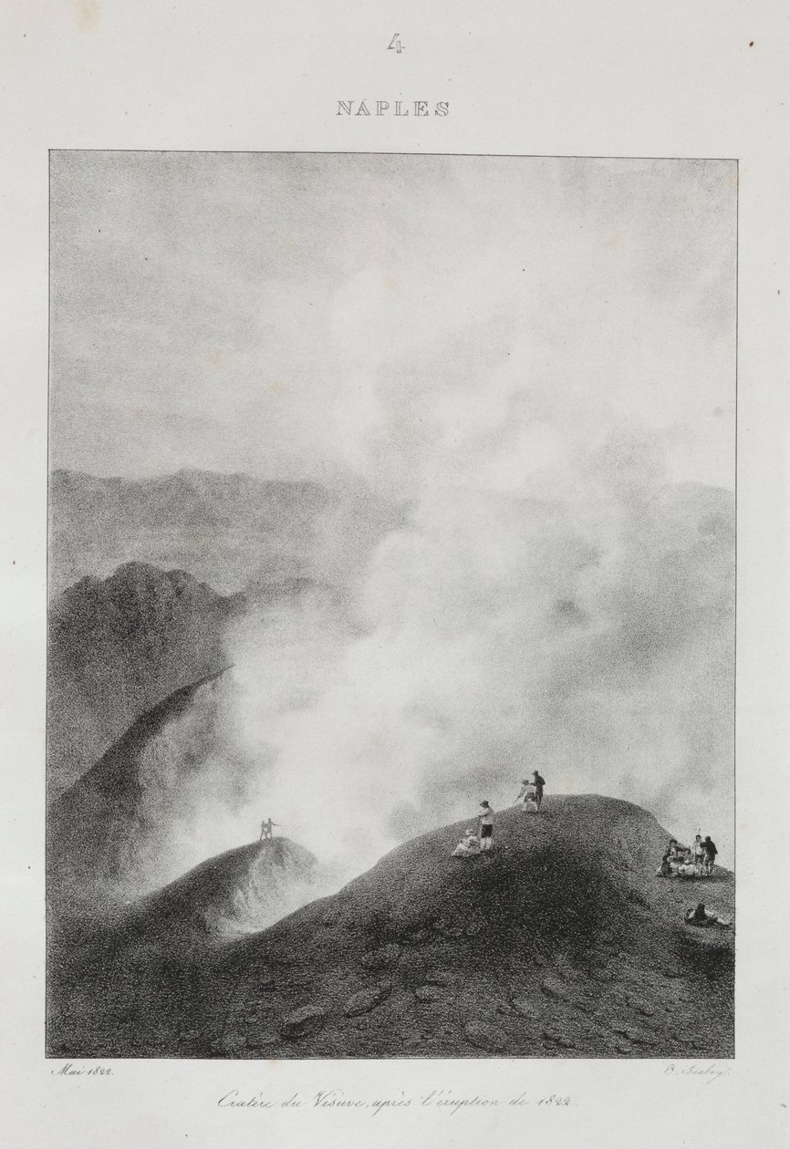 Viaje a Italia en 1822, 1833 de Jean Baptiste Isabey