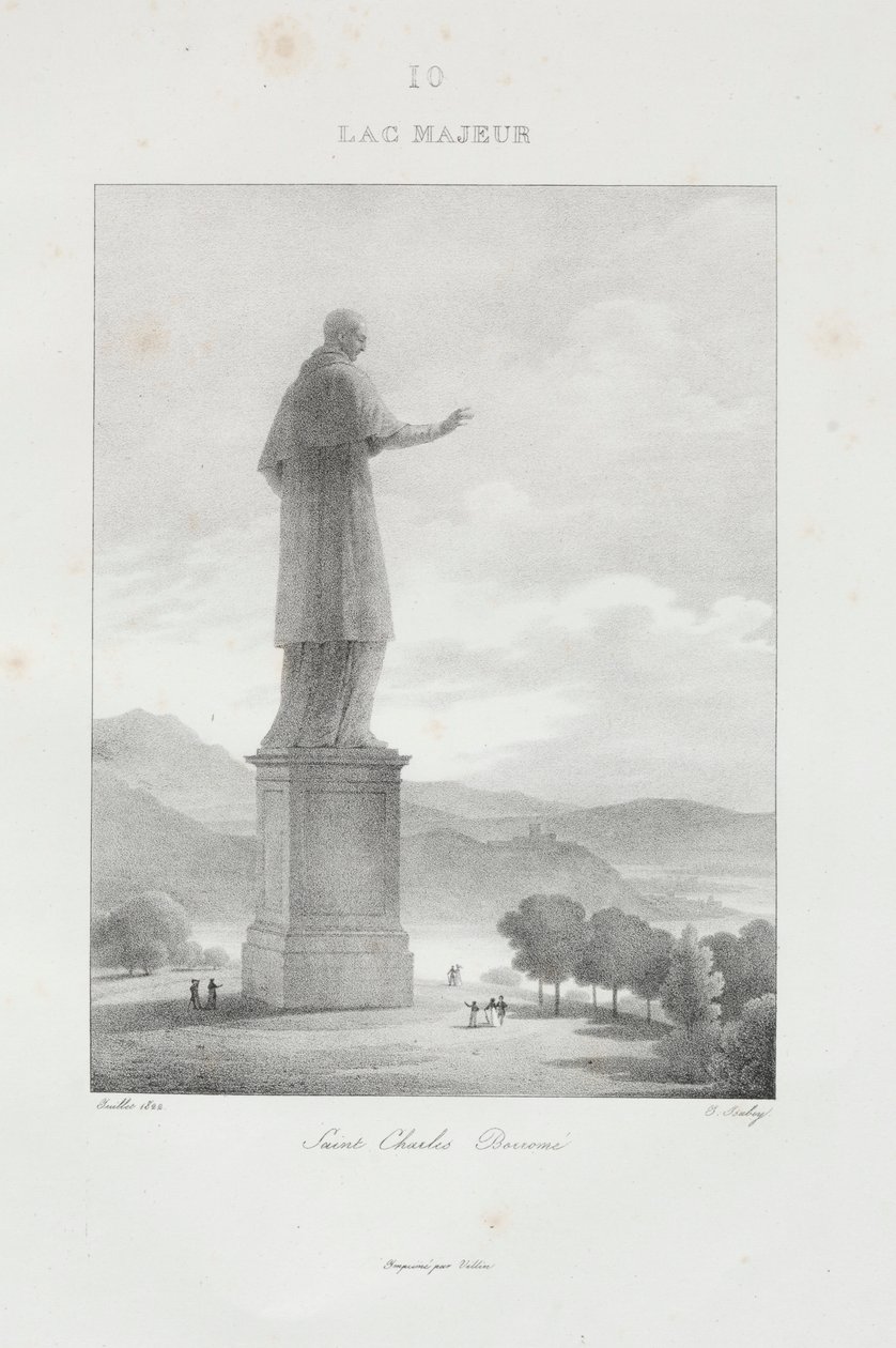 Viaje a Italia en 1822, 1833 de Jean Baptiste Isabey