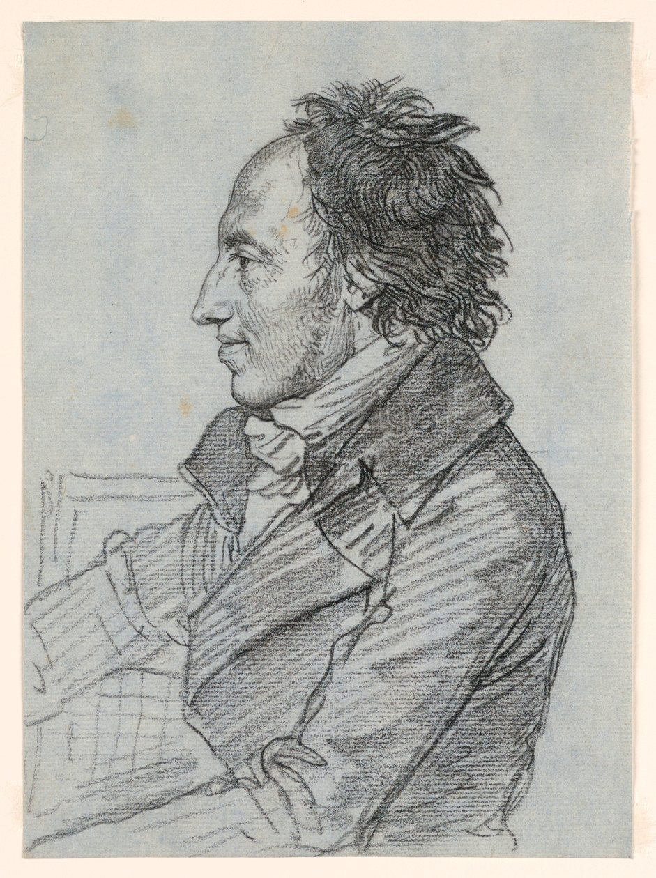 Retrato de un hombre de Jean Baptiste Joseph Wicar