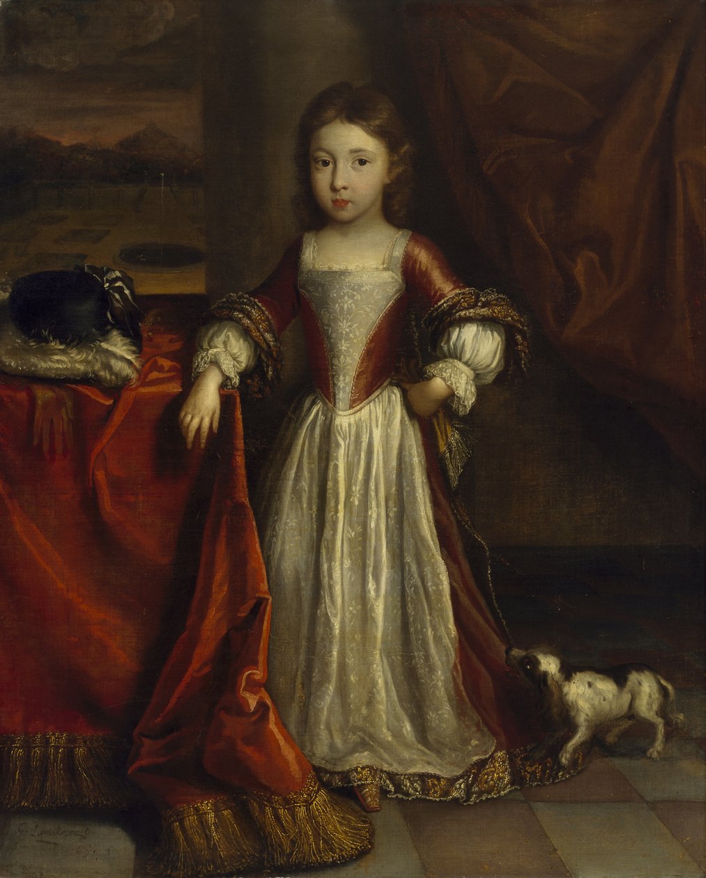 Retrato de un niño, 1690-94 de Jean Baptiste Lantscroon