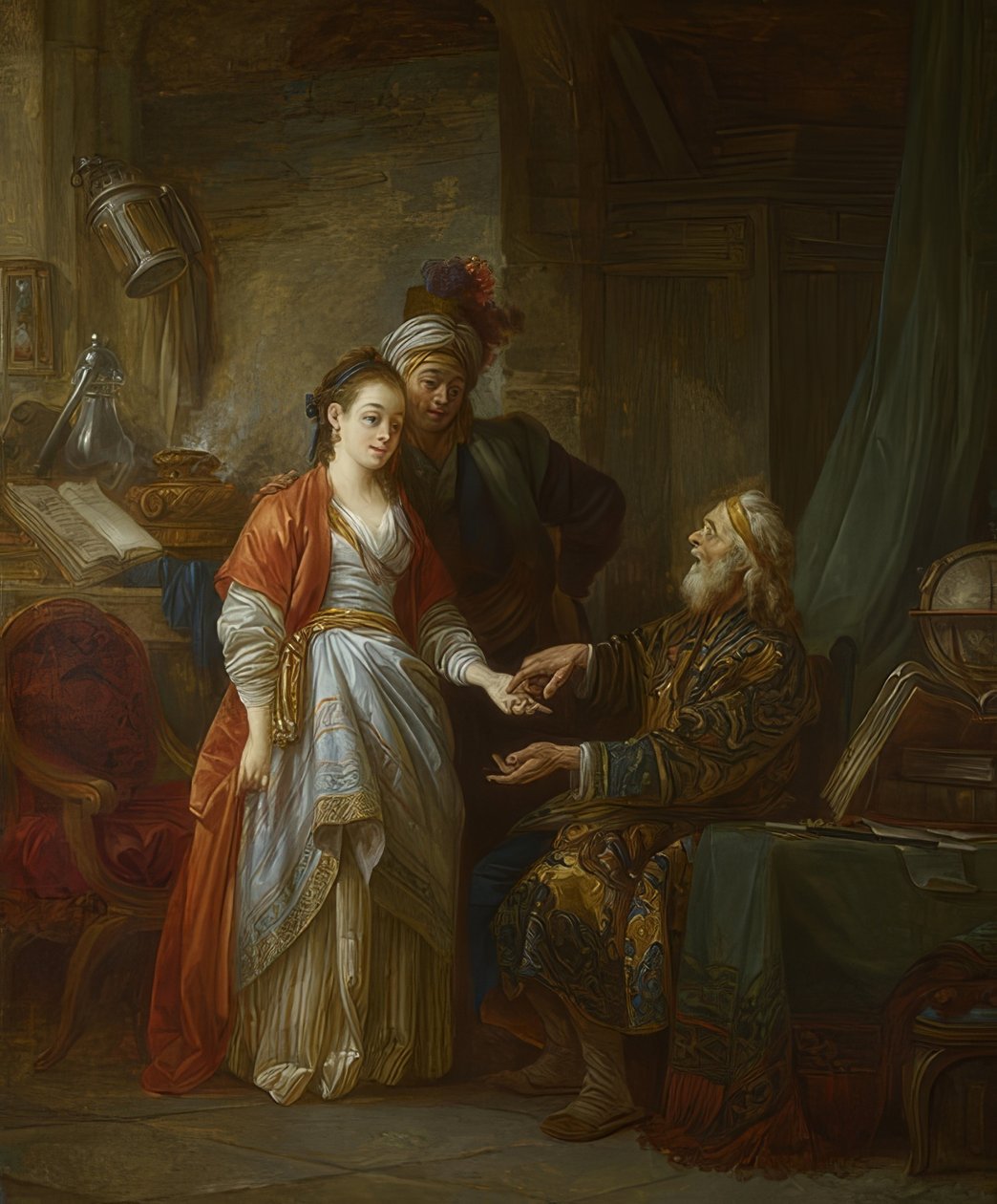 El nigromante de Jean Baptiste Le Prince
