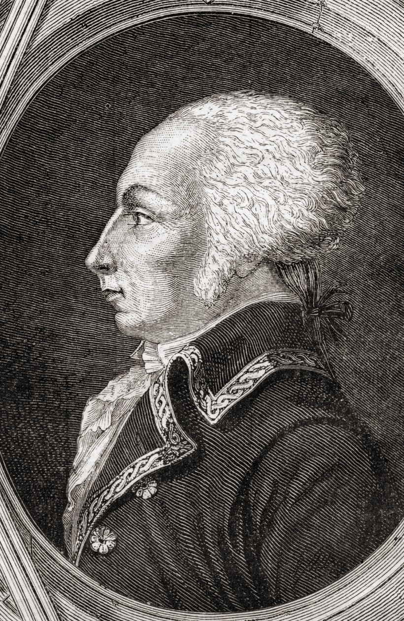 François Christophe Kellermann, grabado por Pannemaker-Ligny, de 