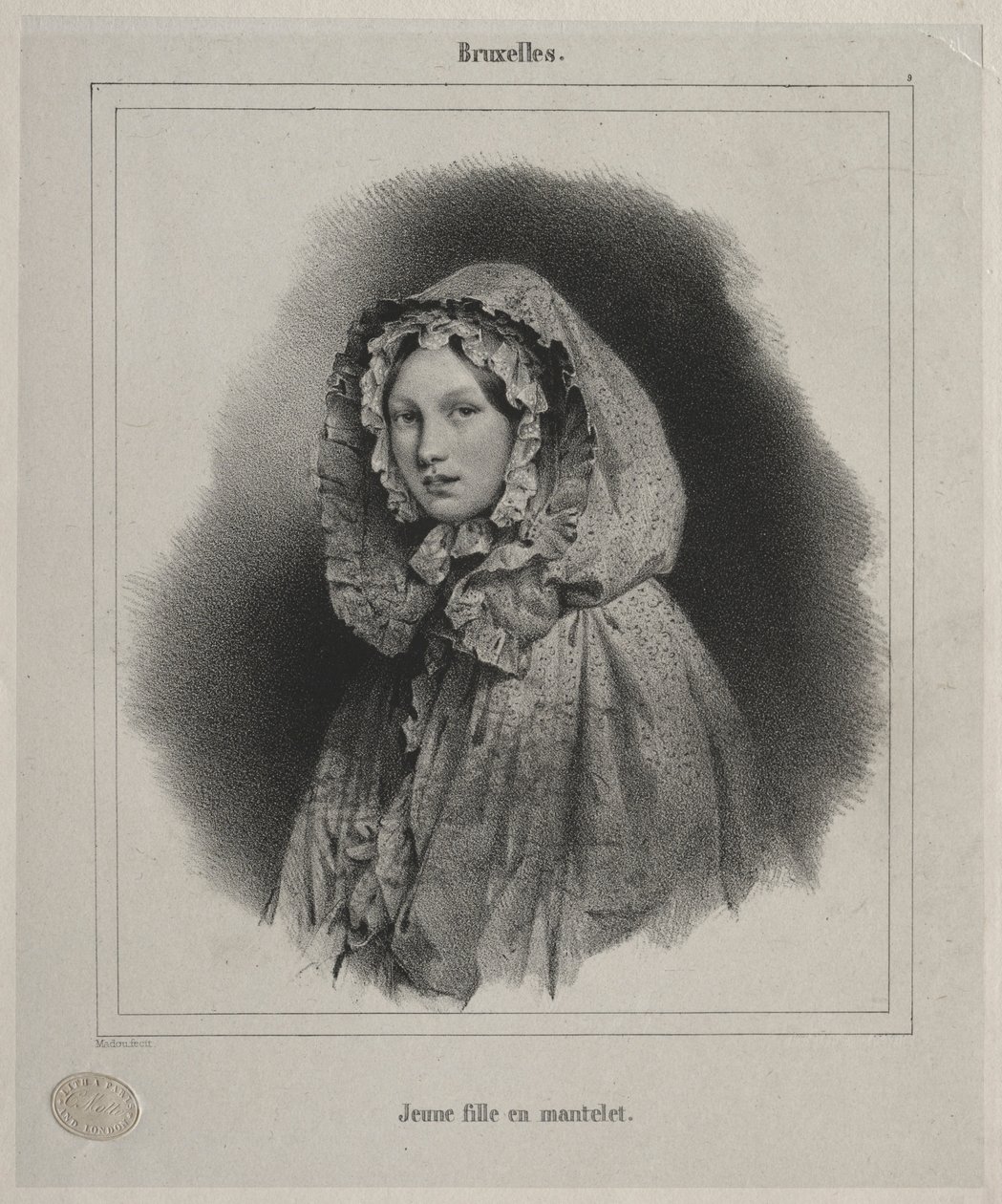 Bruselas: Joven con capa de Jean Baptiste Madou