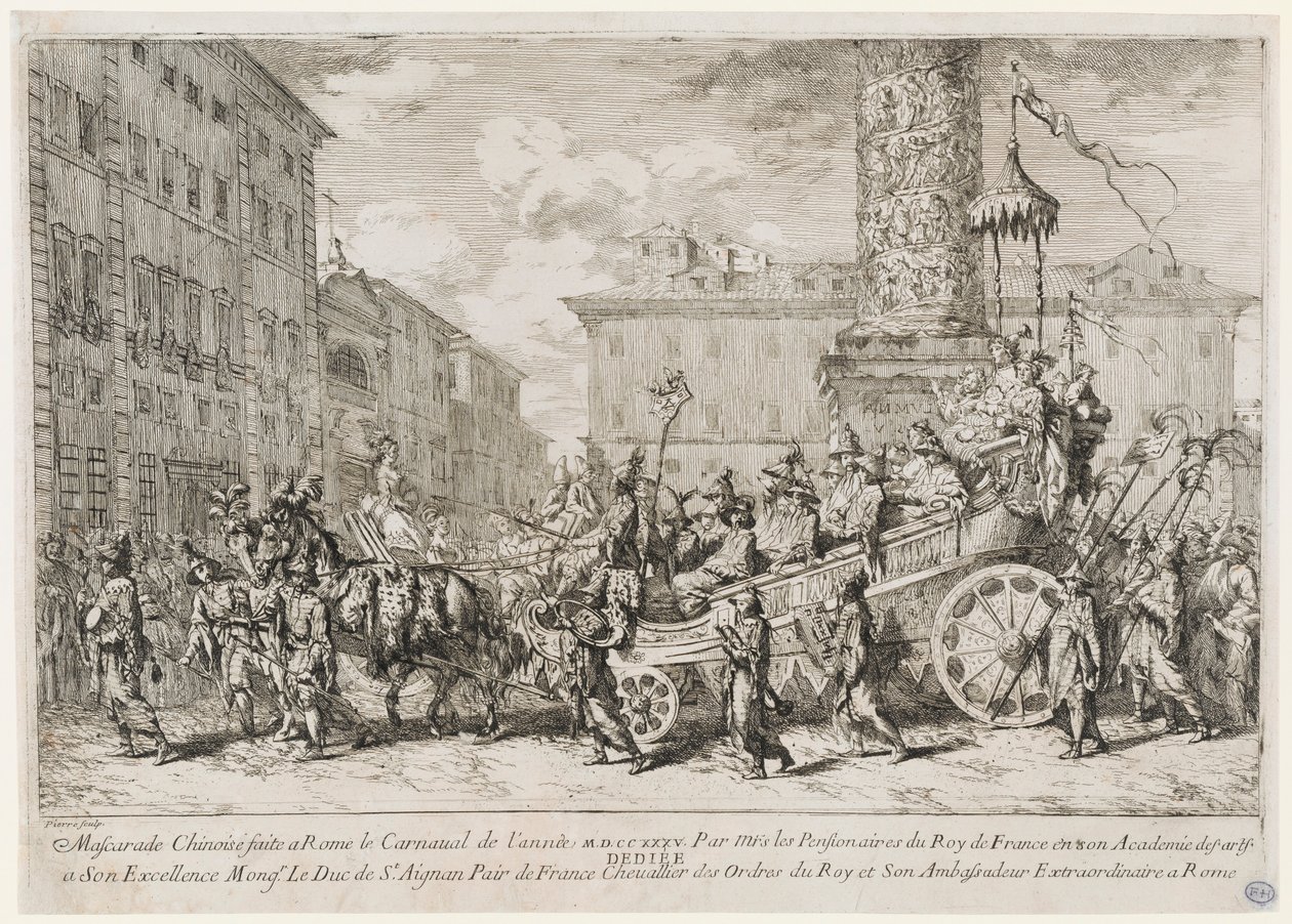 La mascarada china de Jean Baptiste Marie Pierre