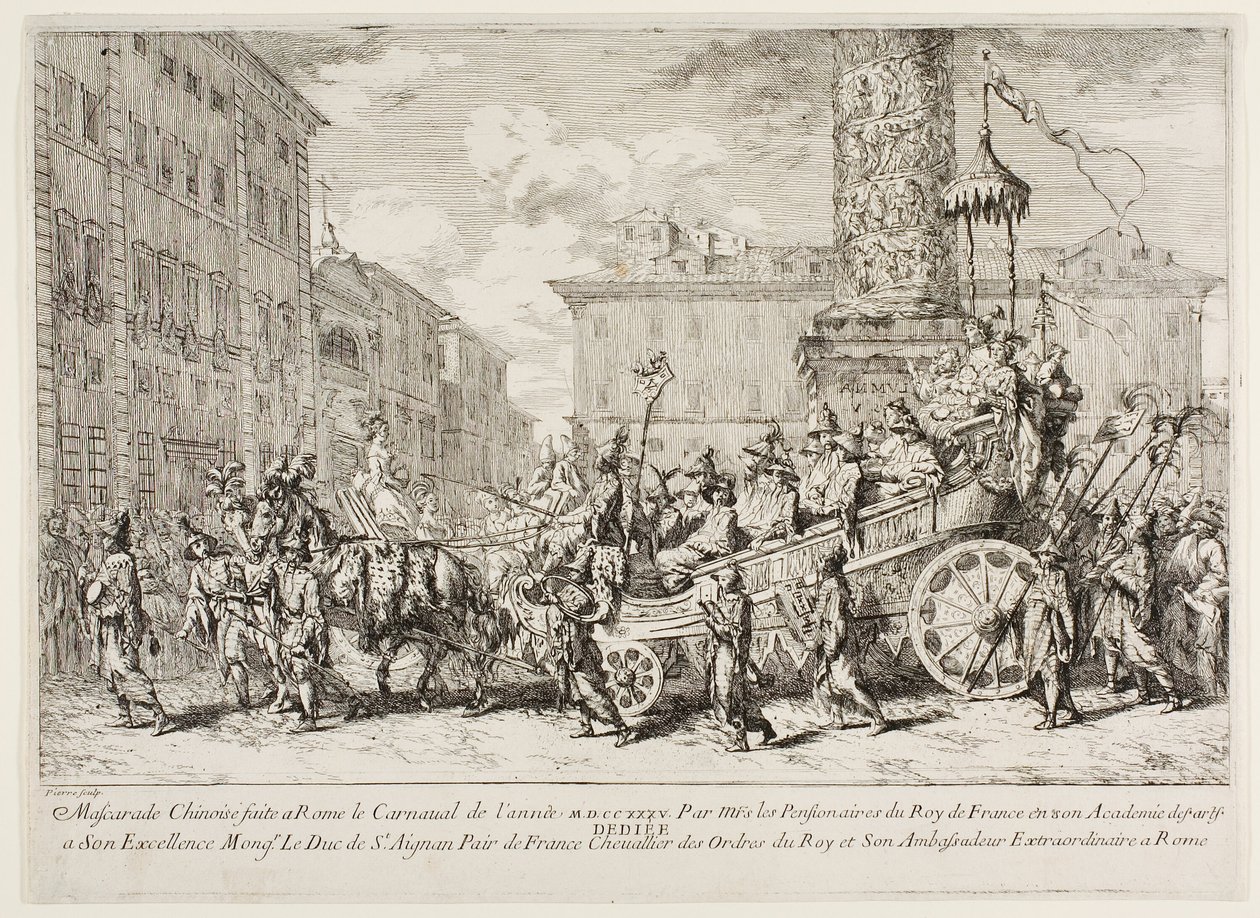 La mascarada china de Jean Baptiste Marie Pierre