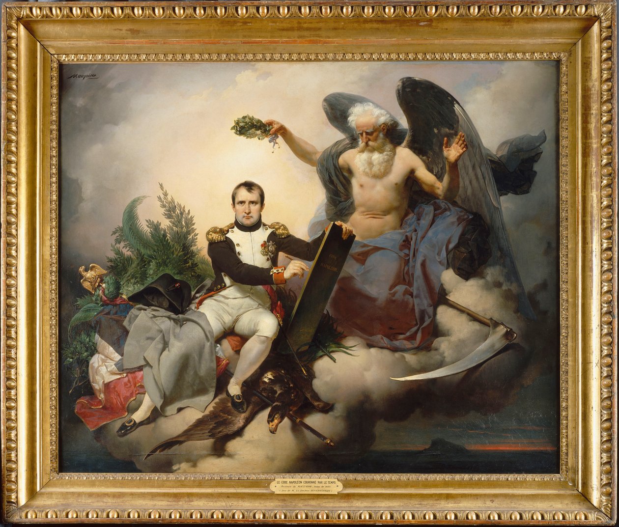 Napoleón. Alegoría de Jean Baptiste Mauzaisse