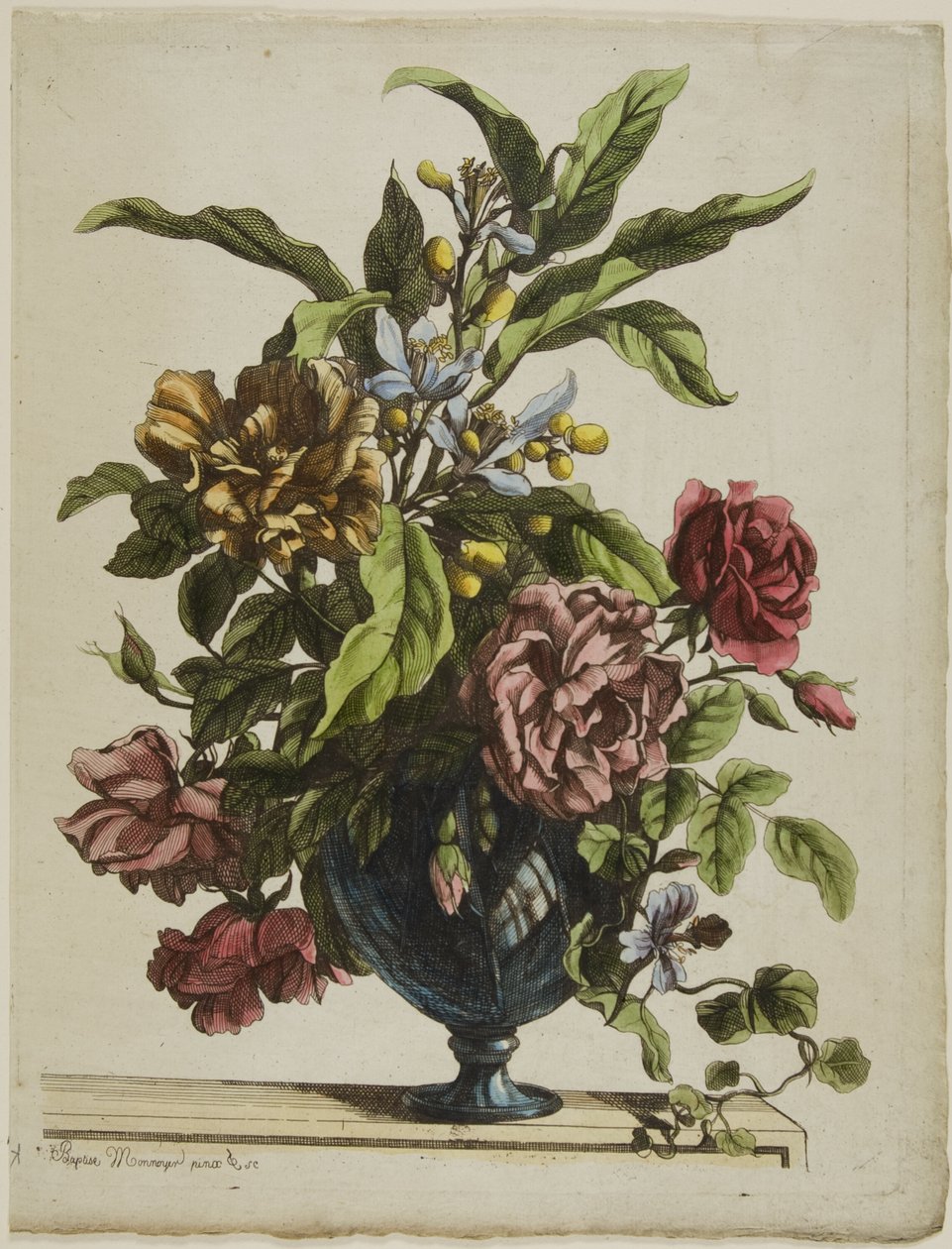 Jarrón de Flores de Jean Baptiste Monnoyer