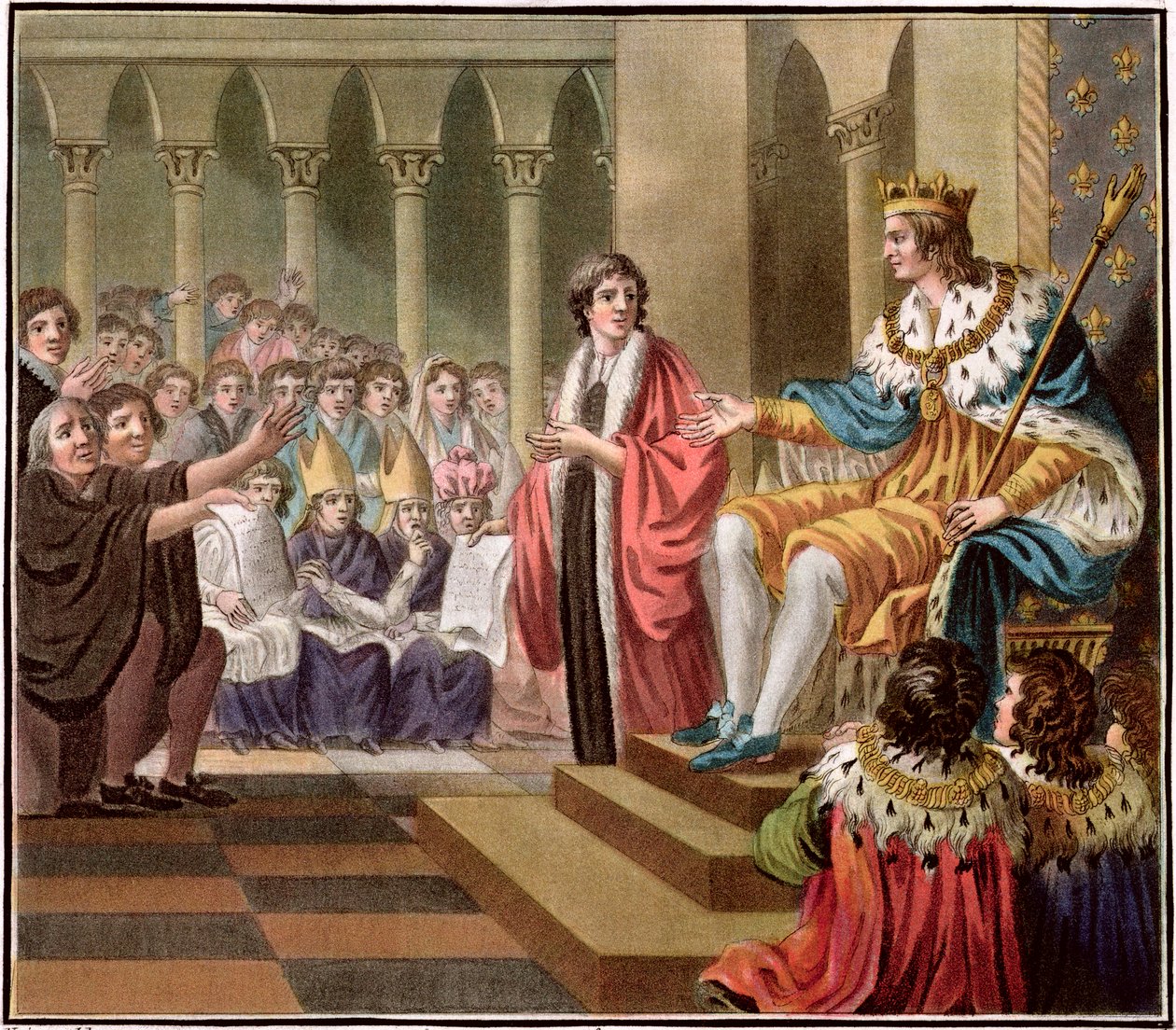 Luis XII declarado Padre del Pueblo, 1506 1789 de Jean Baptiste Morret