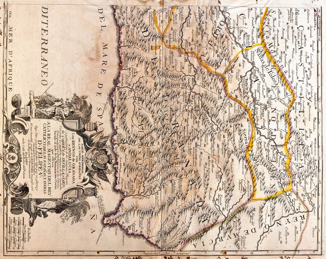 Andalucía, Castilla-La Mancha, Murcia, España de Jean-Baptiste Nolin