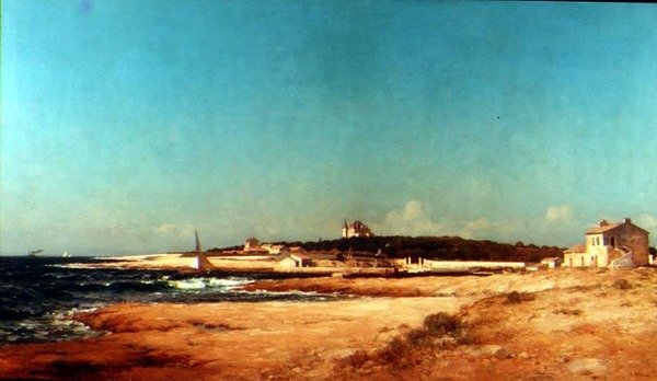 Escena Costera de Jean Baptiste Olive