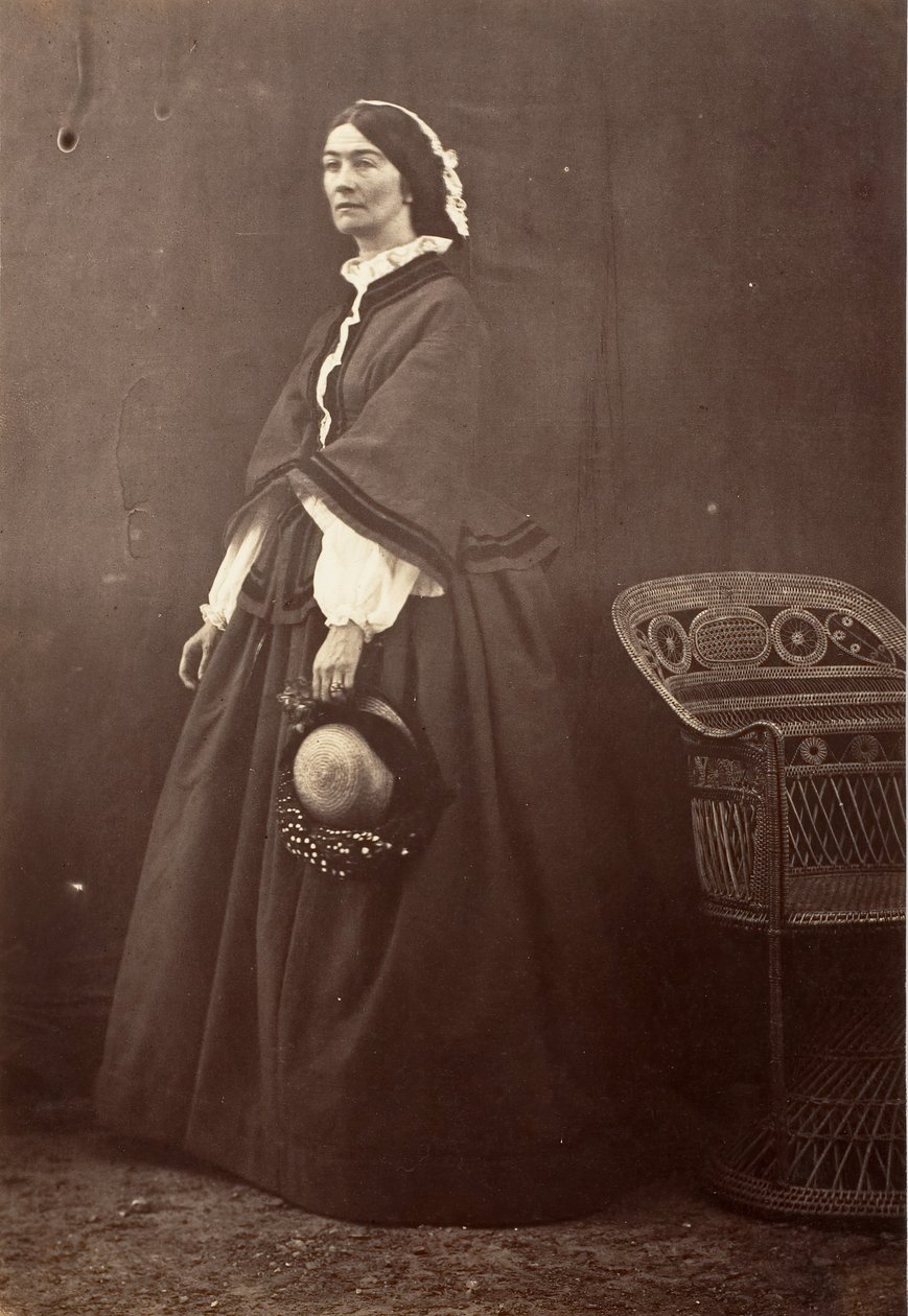 [La condesa Canning, Simla], 1861 de Jean Baptiste Oscar Mallitte